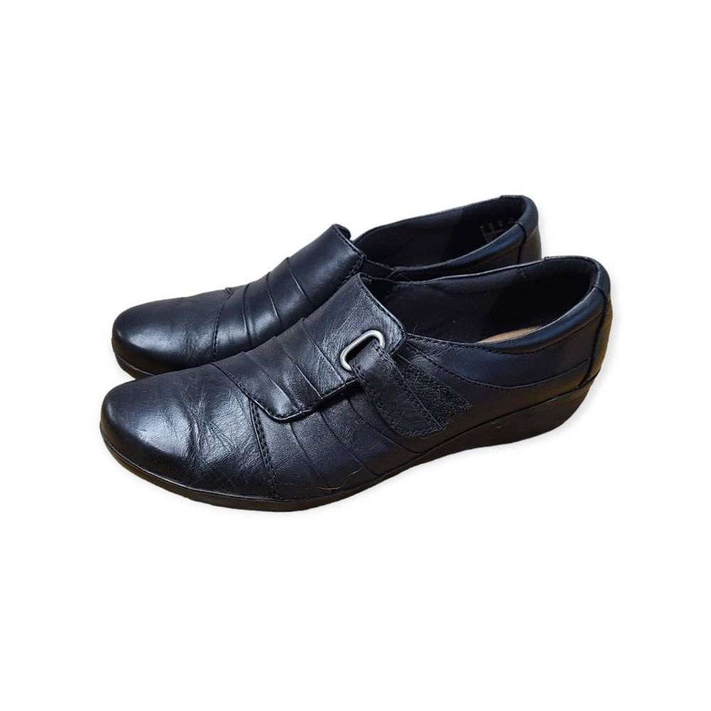 Clark's Everlay Luna Leather Shoes 7.5 - Picture 2 of 7